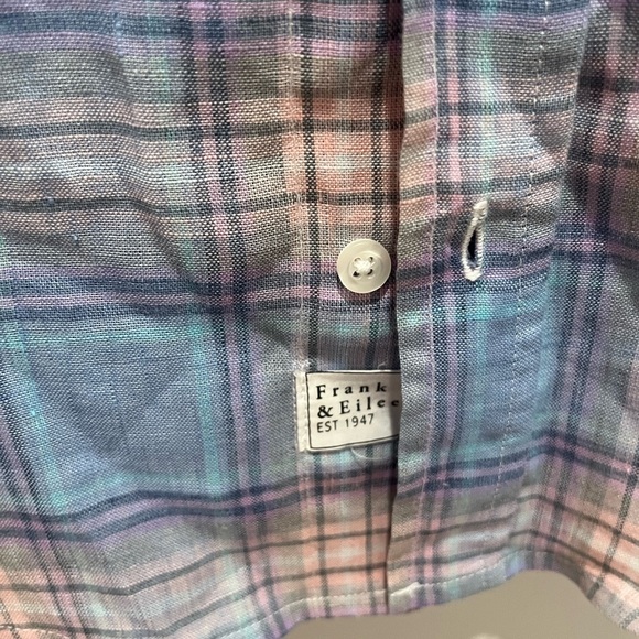 Frank & Eileen Pastel Plaid Button Down Shirt - Picture 3 of 4